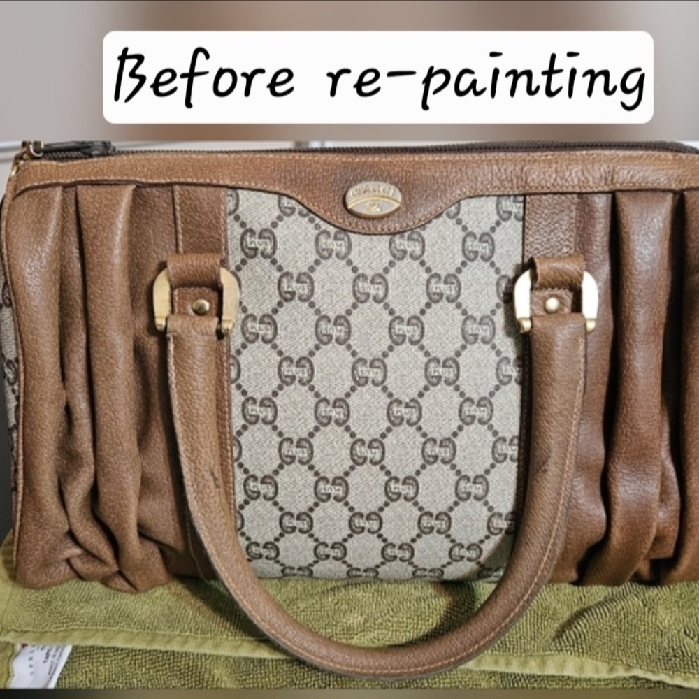 Gucci Brown and Tan Mini Bag